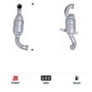 Катализатор за Peugeot 207/307/407 дизел ЕВРО 4 — AS15764d