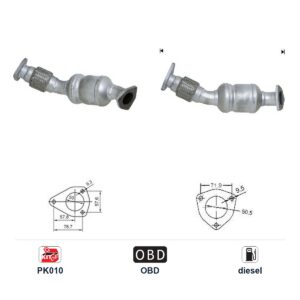 Катализатор за Audi A4 QUATTRO/A6/A6 QUATTRO дизел ЕВРО 3 — AS42216d Катализатор за Audi A4 QUATTRO/A6/A6 QUATTRO дизел ЕВРО 3 — AS42216d