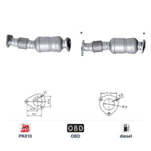 Катализатор за Audi A4 QUATTRO/A6/A4 дизел ЕВРО 4 — AS42239d Катализатор за Audi A4 QUATTRO/A6/A4 дизел ЕВРО 4 — AS42239d