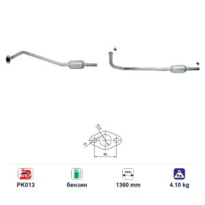 Катализатор за Opel CORSA B/CORSA B COMBO бензин ЕВРО 1 — AS21209 Катализатор за Opel CORSA B/CORSA B COMBO бензин ЕВРО 1 — AS21209
