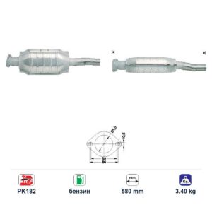 Катализатор за Renault SUPER5 бензин ЕВРО 1 — AS30551