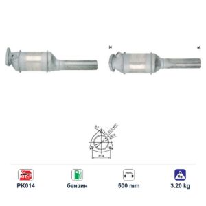 Катализатор за Volkswagen GOLF III/PASSAT III/CORRADO бензин ЕВРО 1 — AS37156 Катализатор за Volkswagen GOLF III/PASSAT III/CORRADO бензин ЕВРО 1 — AS37156