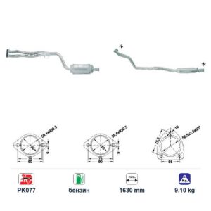 Катализатор за Mercedes-Benz C180 бензин ЕВРО 1 — AS71162