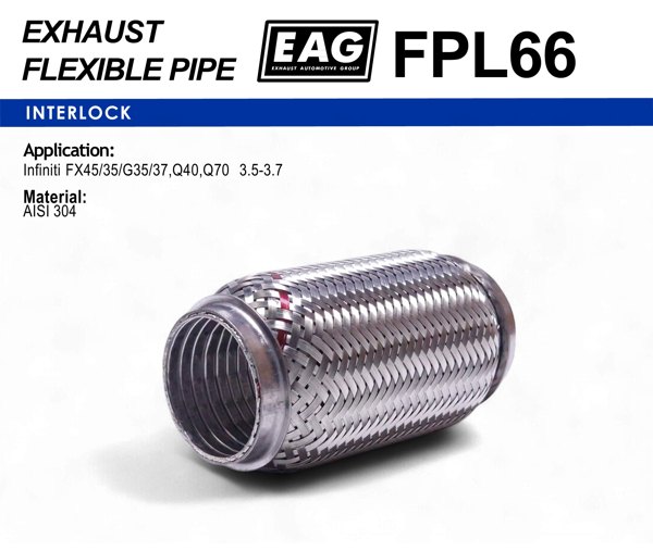 Мека връзка за ауспух Infiniti FX45/35/G35/37,Q40,Q70 3.5-3.7 (интерлок)