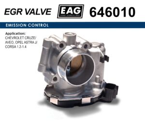 Дроселова клапа за Chevrolet Aveo/Cruze/Volt, Opel Adam/Ampera/Astra J/Corsa D-E/Meriva B 1.2–1.4 — EAG 646010
