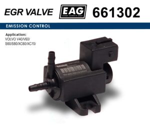 Вакуум клапан на изпускателната система за Volvo C30/C70/S40/S60/S80/V40/V50/V60/V70/XC60/XC70 — EAG 661302 Вакуум клапан на изпускателната система за Volvo C30/C70/S40/S60/S80/V40/V50/V60/V70/XC60/XC70 — EAG 661302