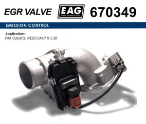 Дроселова клапа за Fiat Ducato III, Peugeot Boxer, Citroen Jumper, Iveco Daily IV 2.3 JTD/HDi (Euro 4) — EAG 670349