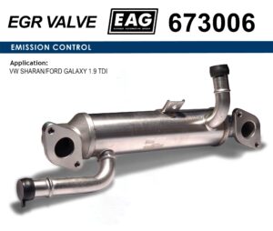EGR охладител за VW Sharan 7M, Seat Alhambra 7V, Ford Galaxy I/II 1.9 TDI — EAG 673006