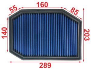 Спортен панелен филтър за BMW 520 523 528 730 — Tikkos OB-012