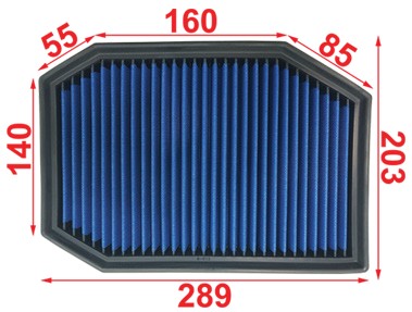Спортен панелен филтър за BMW 520 523 528 730 — Tikkos OB-012